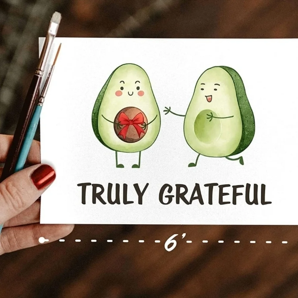 ▪️8 piece Funny Thank You Cards wtih Envelopes + 8 thank you stickers  ✨️